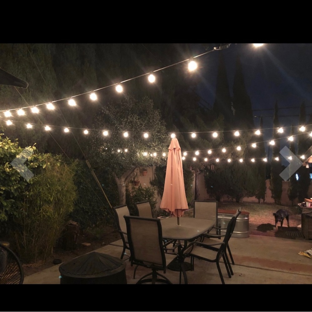 Outdoor Incandescent String Light 25 ft - linkable